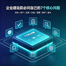 海东建站-企业建站前必问的7个核心问题 - 网站建设规划指南