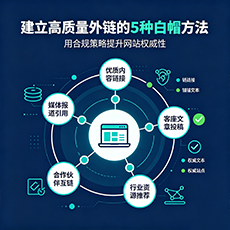循化建站-建立高质量外链的5种白帽方法